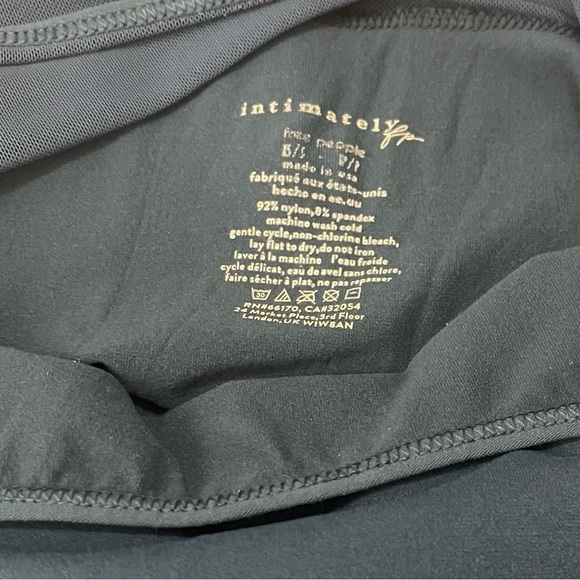 Free People Taking Sides Bodycon Slip Dress Size XS / Small Teal Blue Green NWOT - Picture 7 of 8